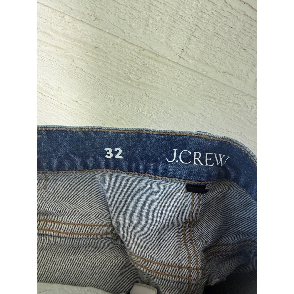 J.Crew Re-Imagined 96 Slim Wide Leg High Rise Indigo Jeans RF-96-IDG Size 32